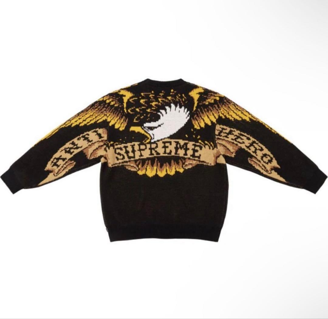Supreme Antihero Eagle Sweater L 25fw — image 3