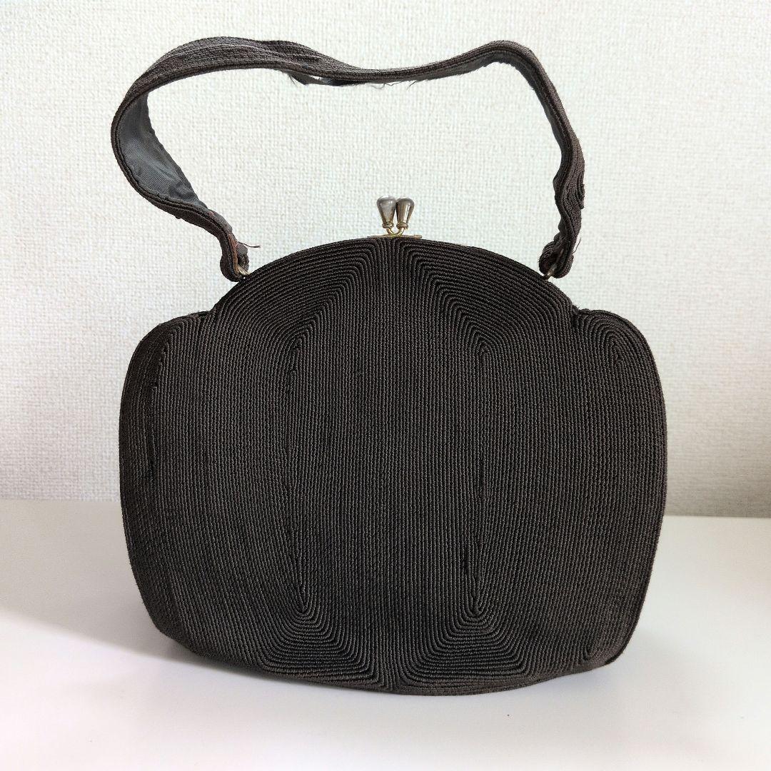 ヴィンテージ コード刺繍 ハンドバッグ — image 2