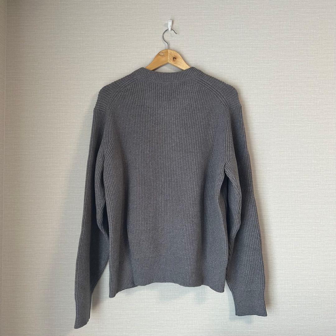 UNIQLO : C クルーネックフルジップカーディガン グレー　L — image 2