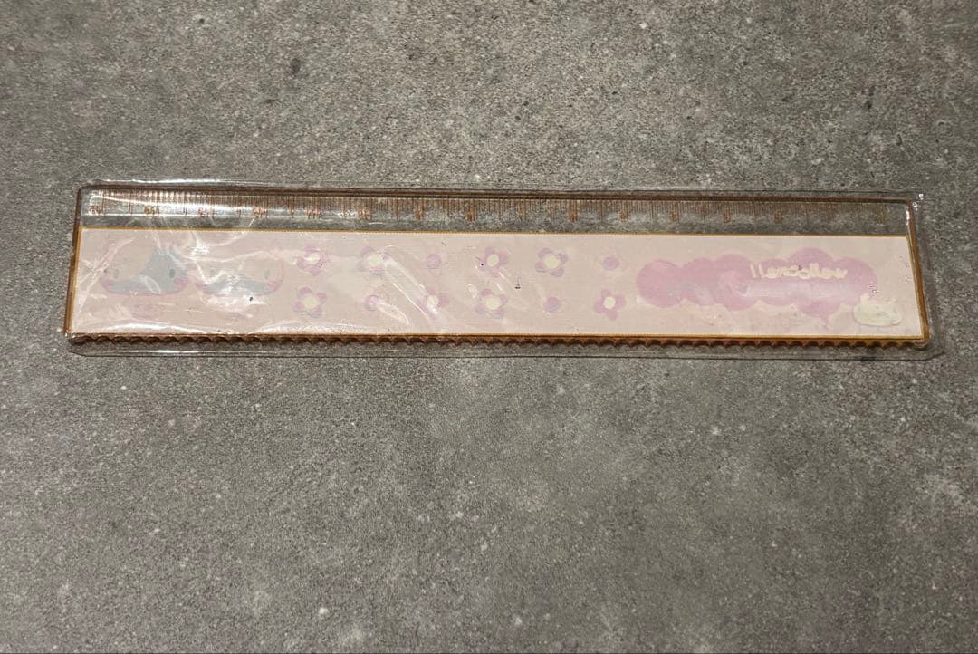 NOHOHON PARK ハムスター定規 15cm 平成レトロ — image 2