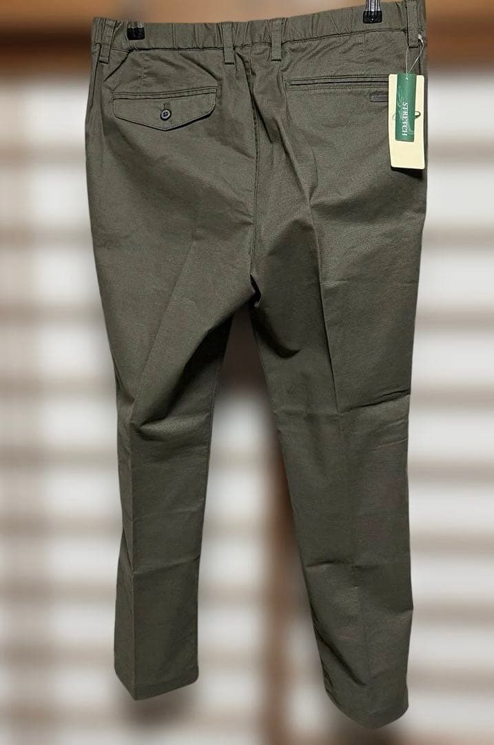 ☆新品　タグ付き　crocodile ズボンLサイズ カーキ — image 2