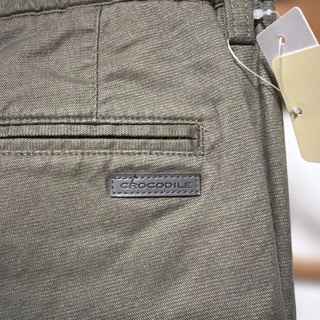 ☆新品　タグ付き　crocodile ズボンLサイズ カーキ — image 3