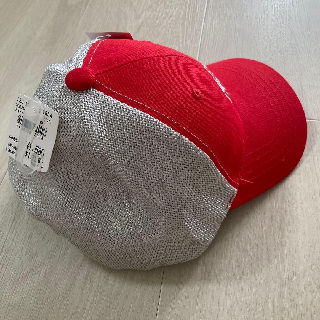 ❗️新品】Kappa キャップ 帽子 53 54 55 キッズ キャップ帽 赤色 — image 4