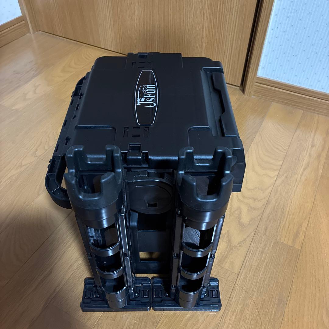 大特価　タックルボックス（Sサイズ）ロッドホルダー2個小物入れ1個 — image 3