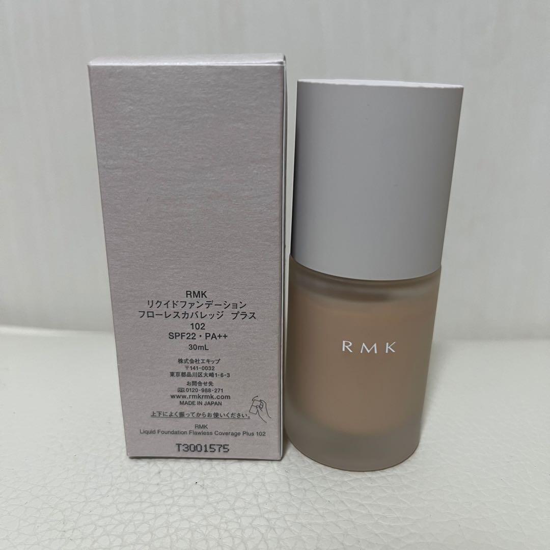 未使用❗️RMK リキッドファンデーション フローレスカバレッジ プラス 102 — image 2