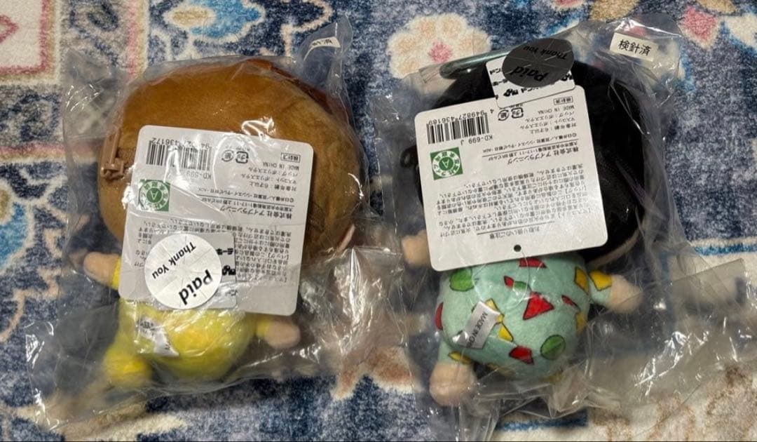 【ラスト1点】クレヨンしんちゃん マスコットエコバッグ　セット売り — image 2