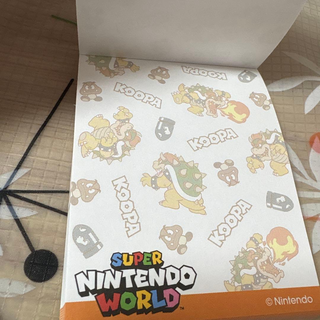 Super Nintendo World クッパ メモパッド — image 3