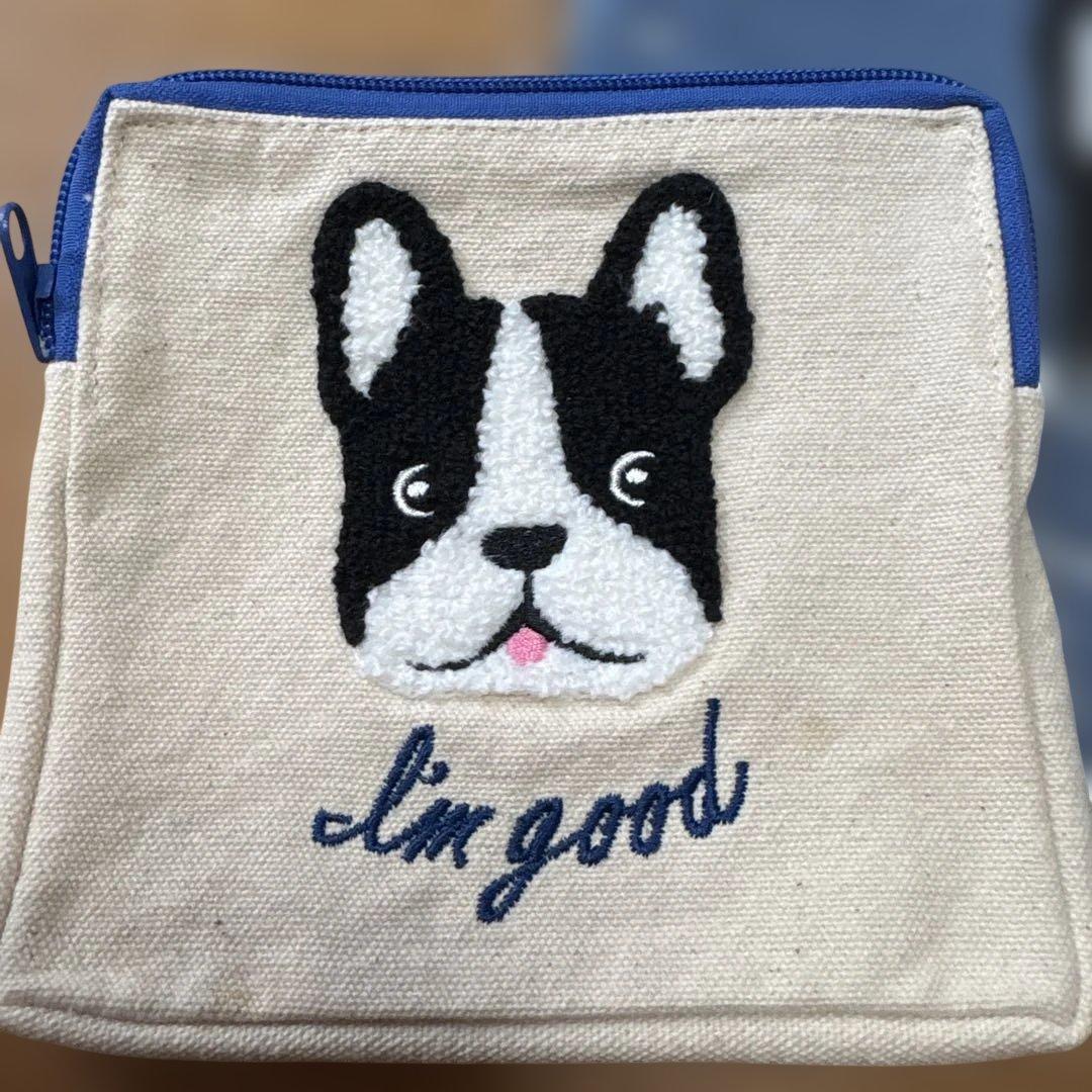 MOCOLE フレンチブルドッグ ポーチ 2点セット — image 2