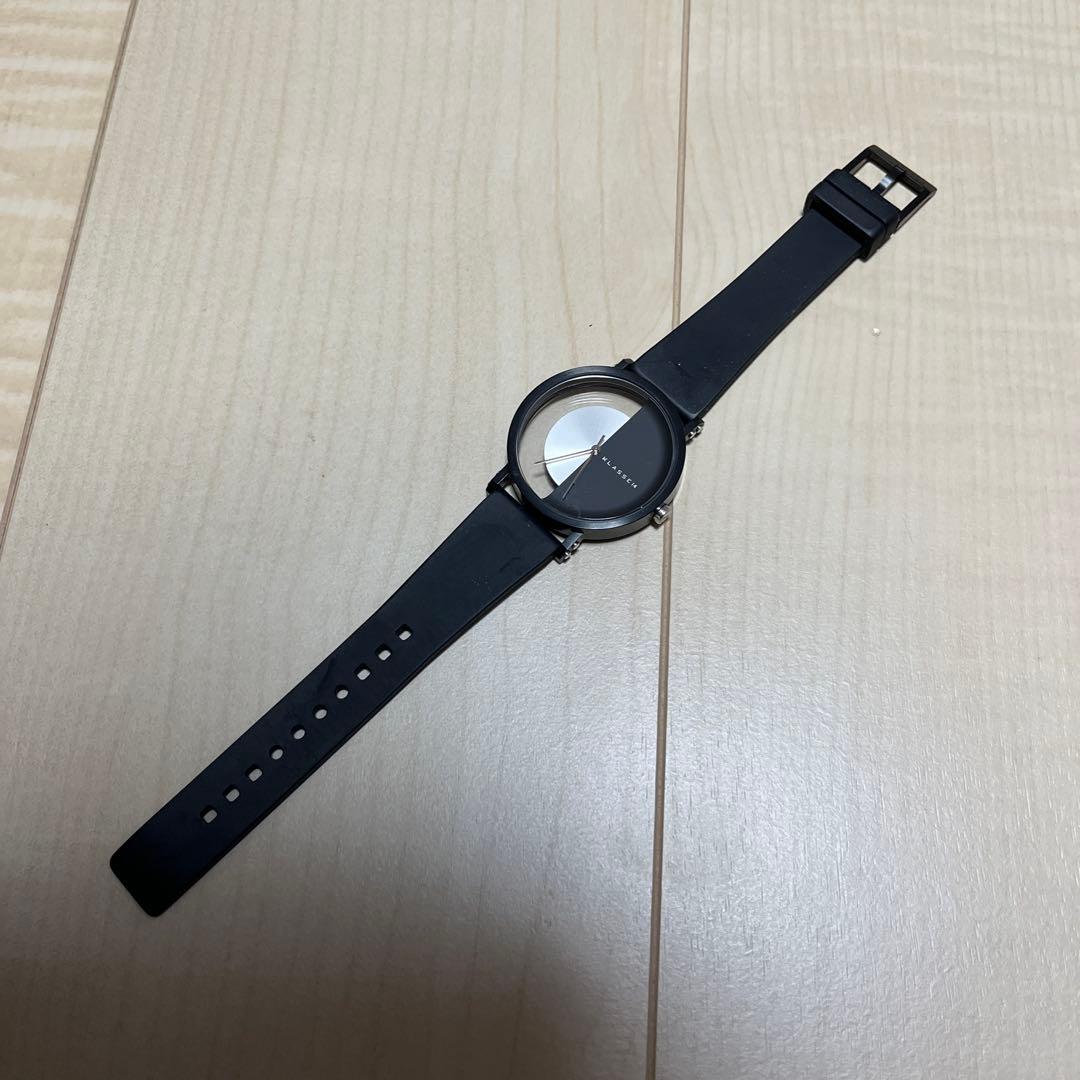 KLASSE14 ブラック シリコンバンド 時計 — image 2