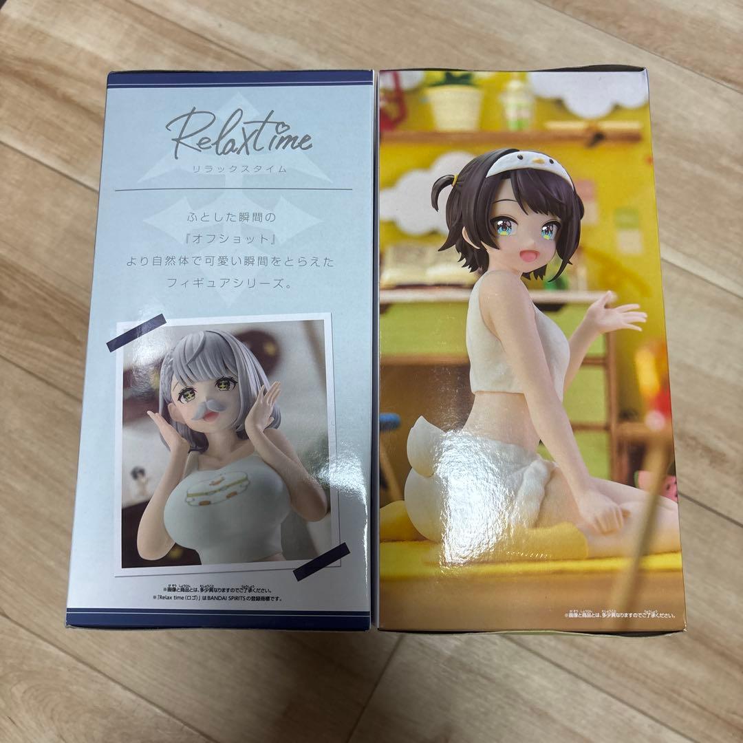 BANDAI Relax time ホロライブ フィギュアセット — image 2