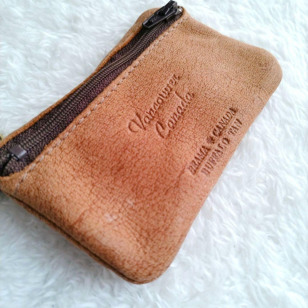 【未使用タグ付】 BRAMA コインケース 本革 水牛革 BUFFALO TAN — image 3