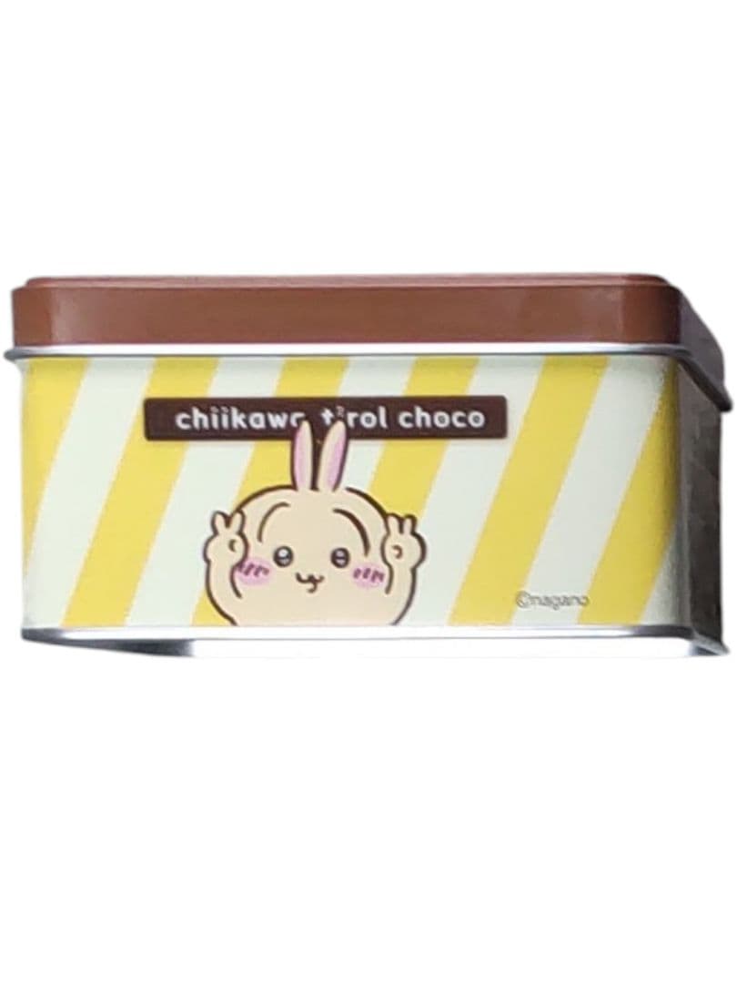 うさぎ 缶のみ ちいかわ チロルチョコ 缶ケース — image 3