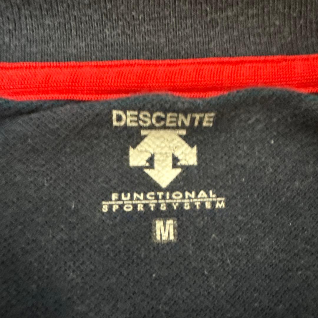 DESCENTE Move Sport ポロシャツ ネイビー M — image 3