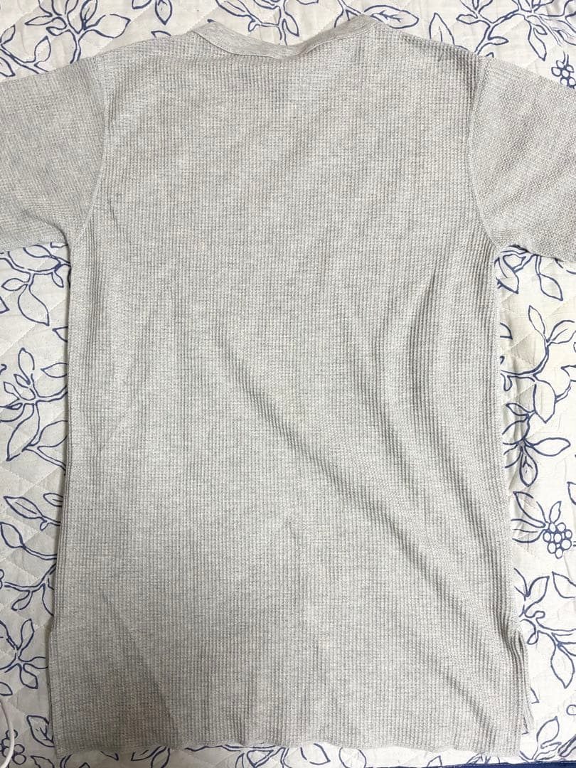 JEMORGAN ワッフル クルーネック Tシャツ グレー Mサイズ — image 2