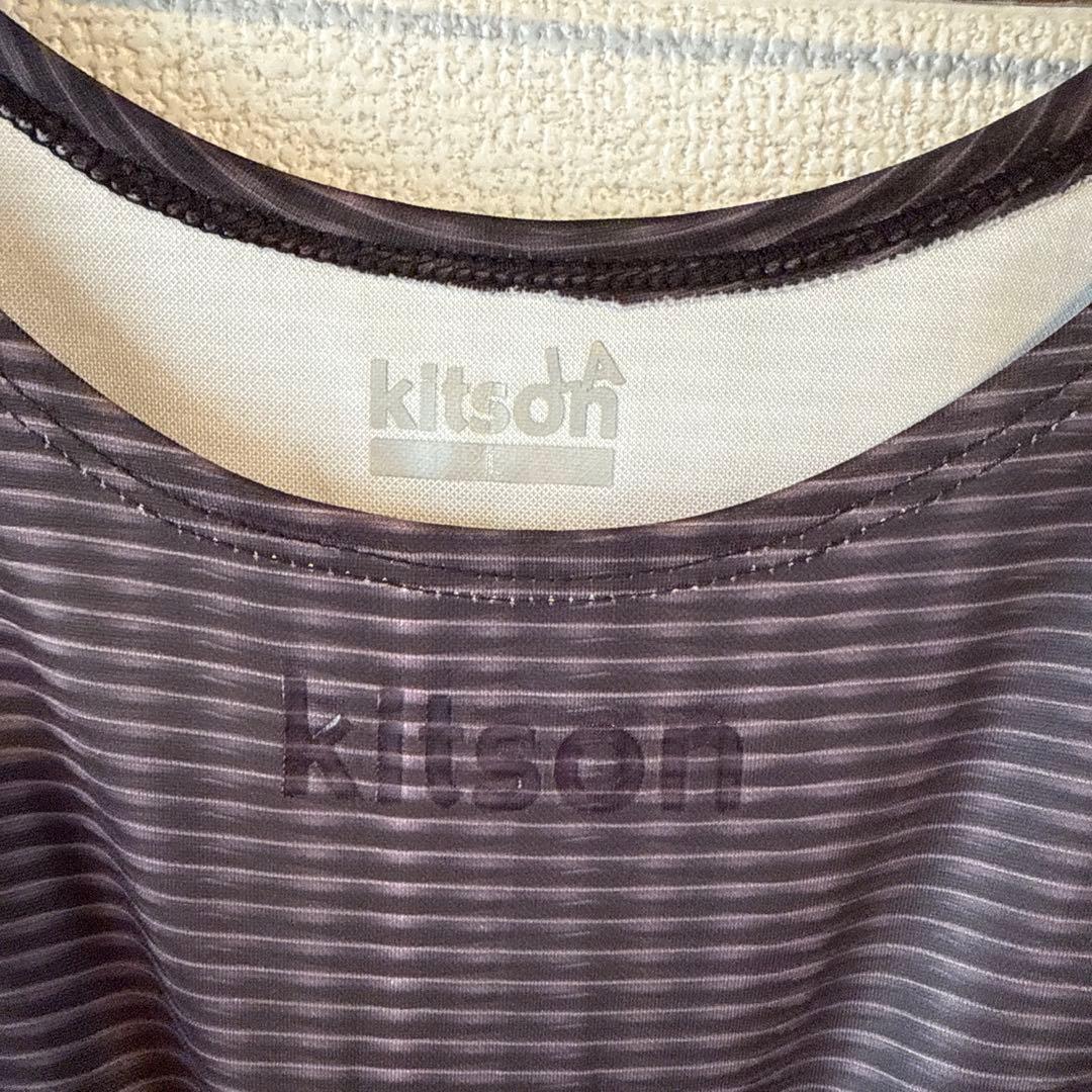 kitson ヨガウェア トップス グレー Lサイズ — image 5