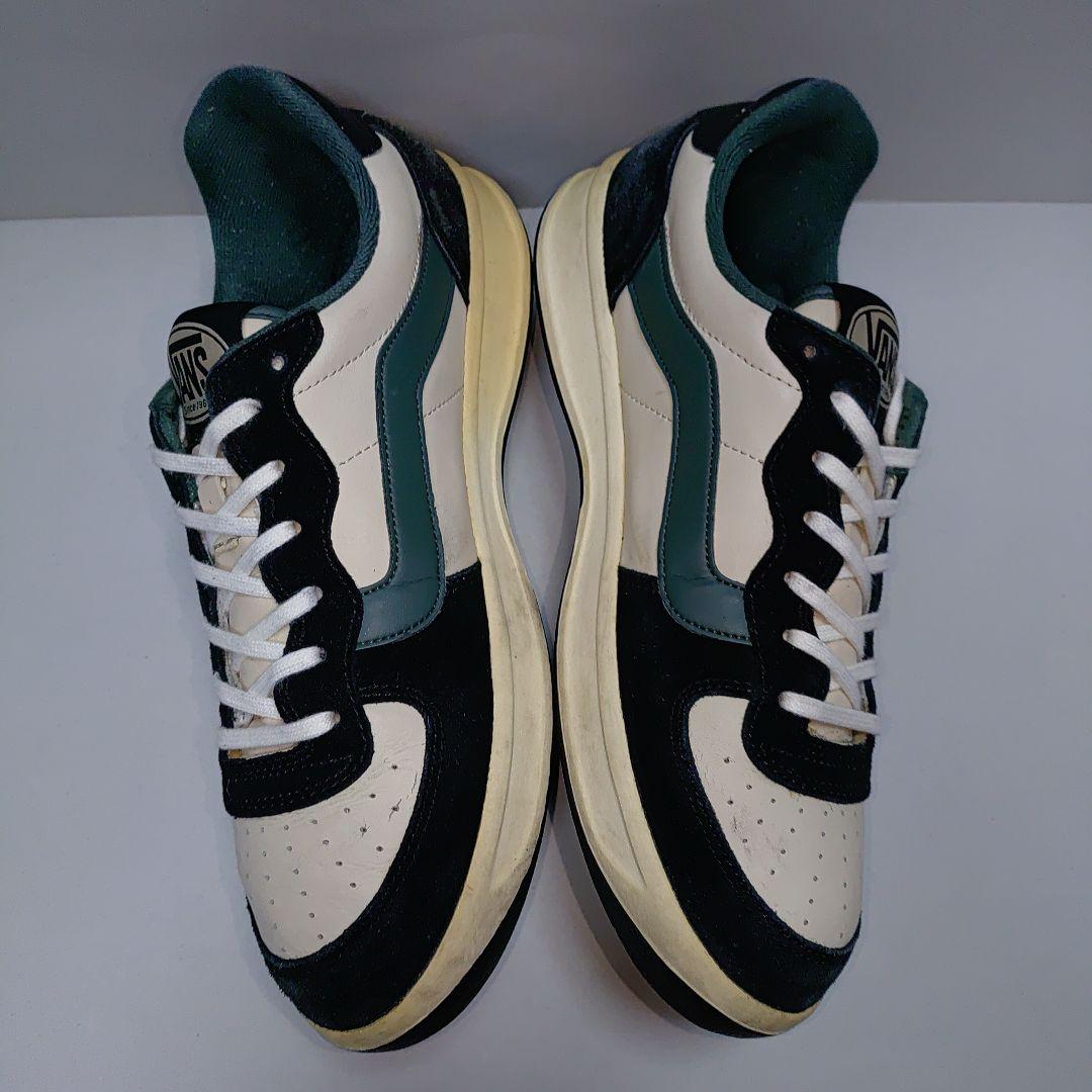 VANSバンズ廃盤00sヴィンテージ限定V4100SASレザー27㎝ローカット — image 2