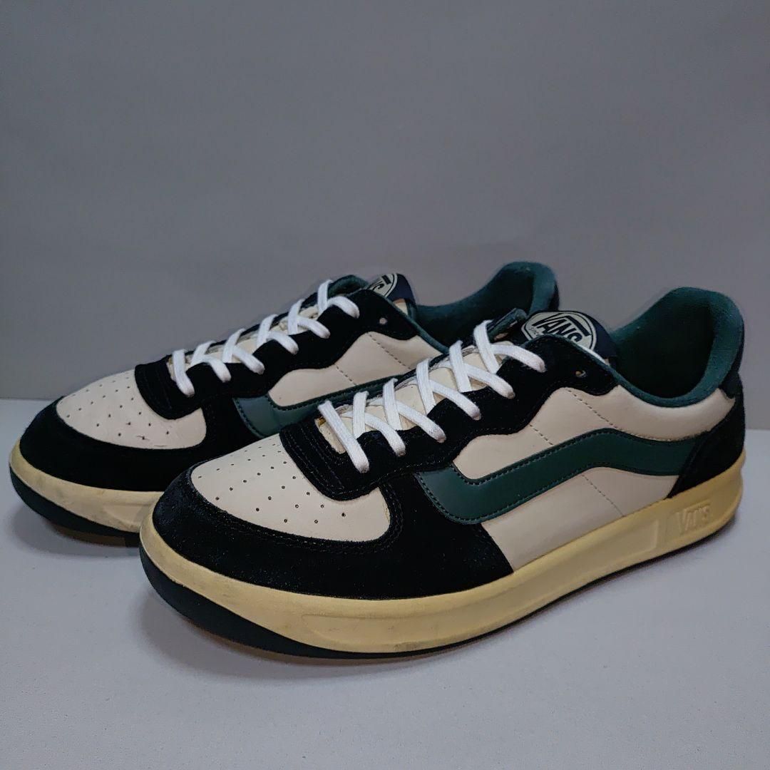 VANSバンズ廃盤00sヴィンテージ限定V4100SASレザー27㎝ローカット — image 3