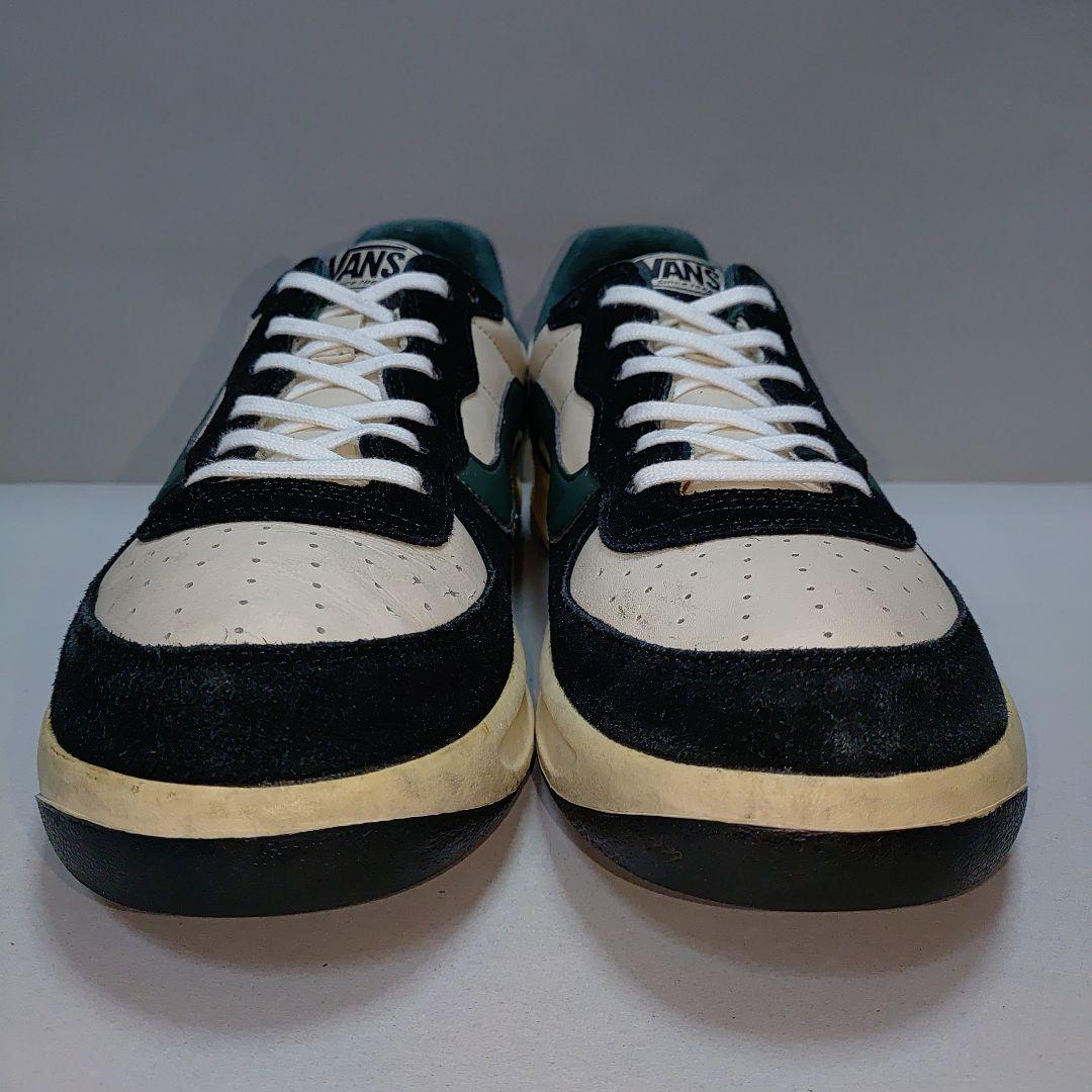 VANSバンズ廃盤00sヴィンテージ限定V4100SASレザー27㎝ローカット — image 4