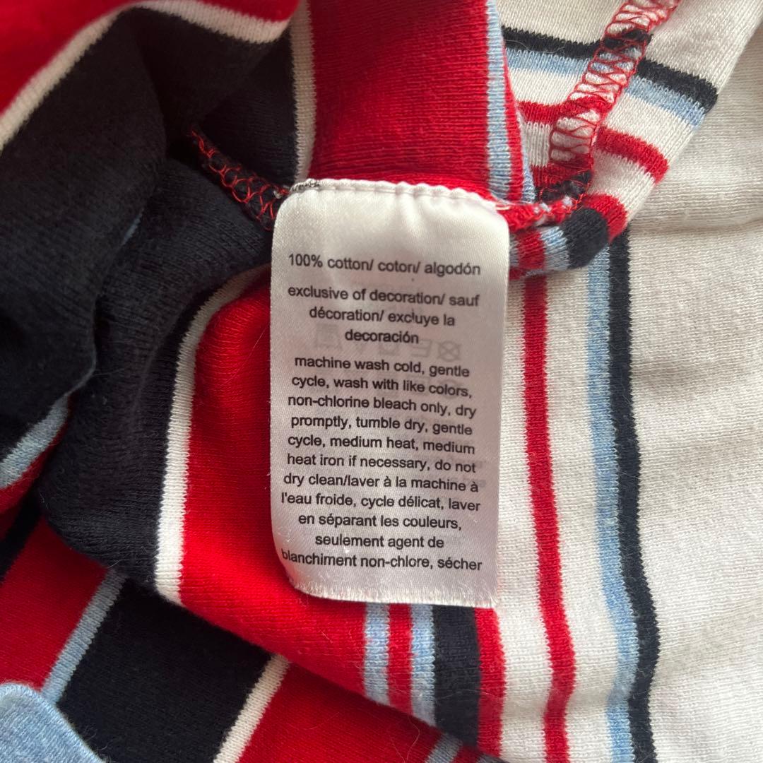 TOMMY HILFIGER 半袖ストライプTシャツ XS — image 5