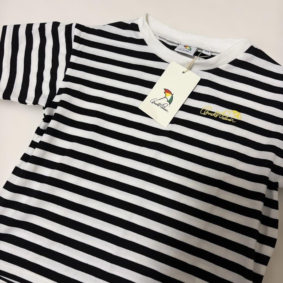 新品未使用　タグ付きArnold Palmer ボーダー Tシャツ サイズ105 — image 2