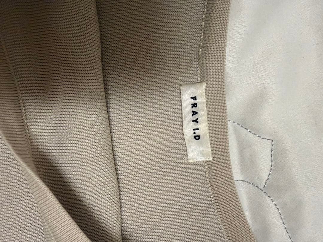 FRAY I.D タックプリーツニットワンピース — image 3