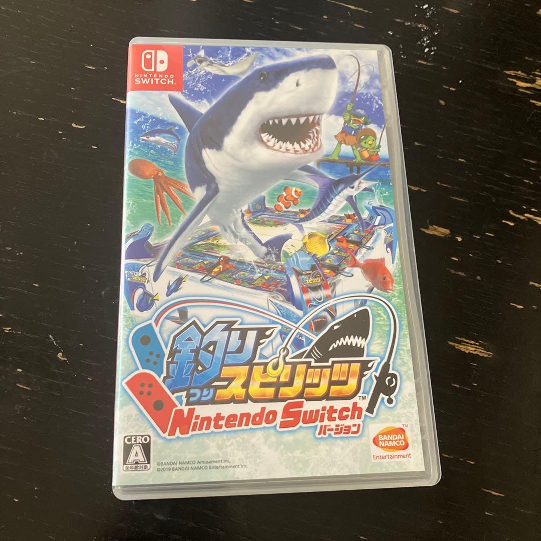 釣りスピリッツ Nintendo Switch空箱 — image 2