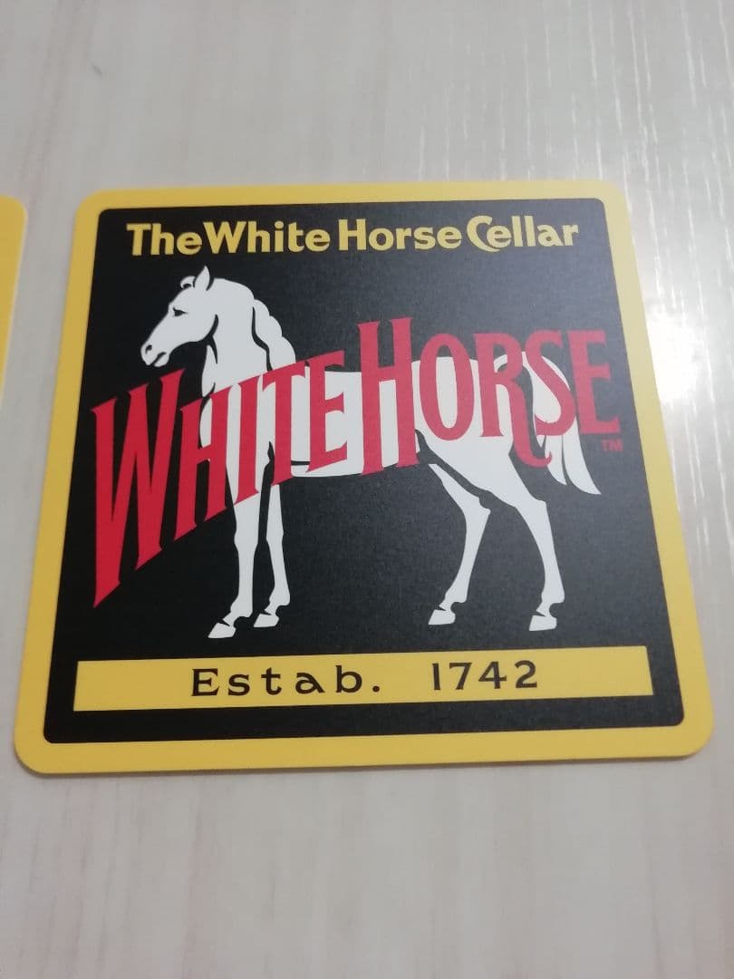 White Horse コースター 2枚セット 限定デザイン — image 3