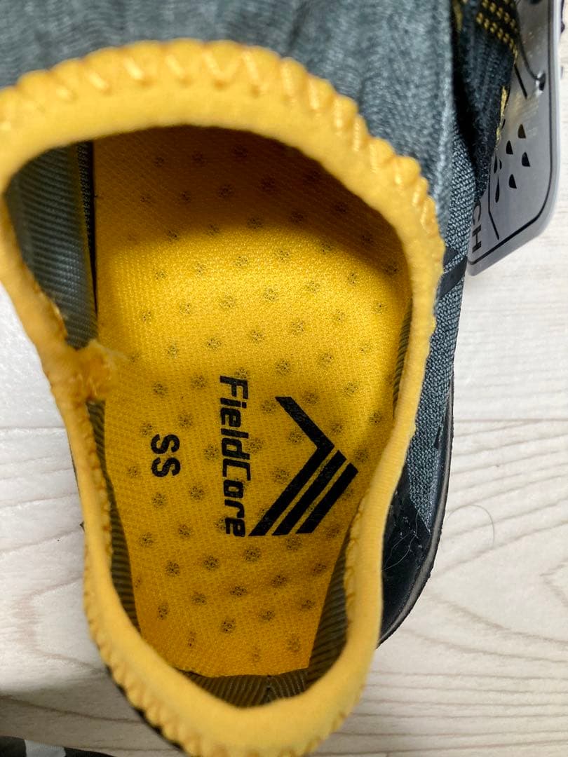 Fieldfare アウトドアシューズ SS グレー/イエロー 靴下 3足セット — image 3