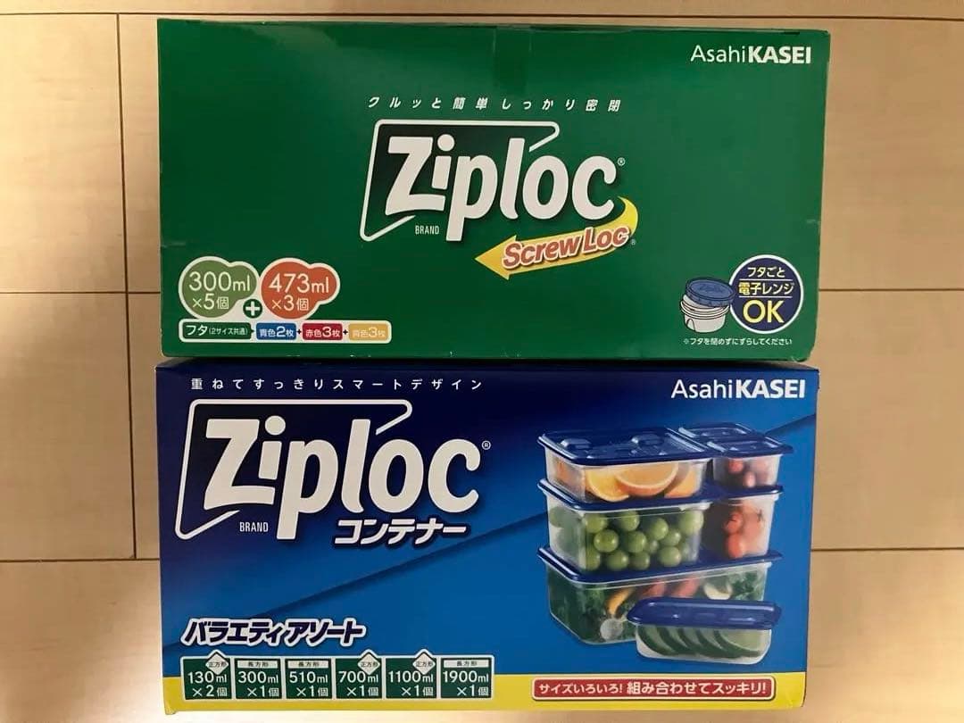 Ziploc コンテナー バラエティアソート スクリューロック 2種セット — image 2
