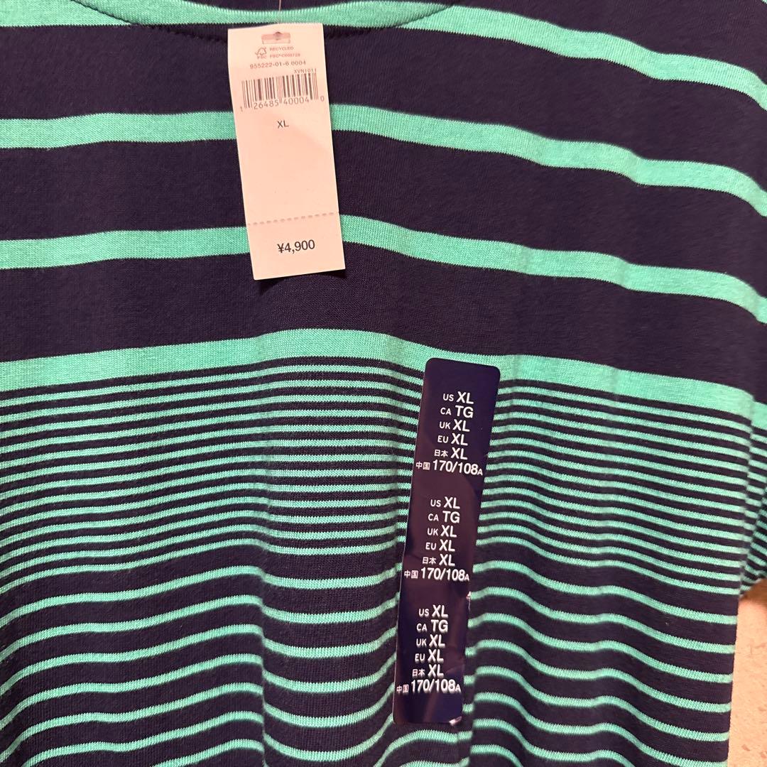 再値下げ！GAP ボーダー柄ワンピース XLサイズ — image 2