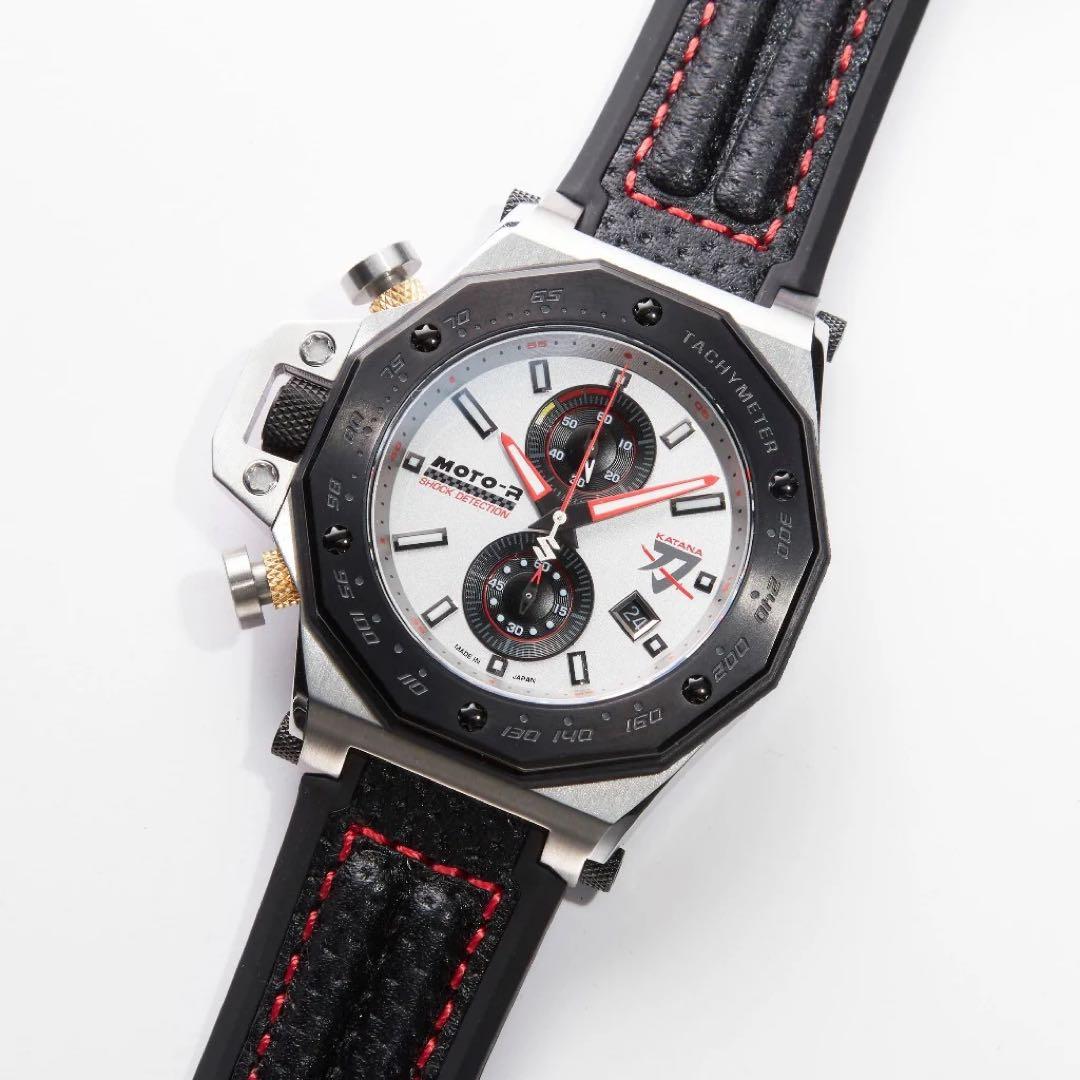 【新品】SUZUKI × KENTEX MOTO-R腕時計300本限定　刀モデル — image 2