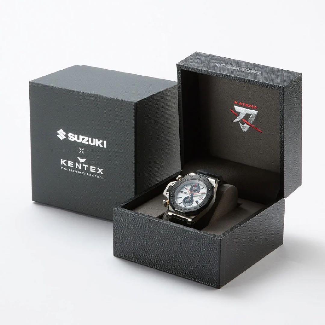 【新品】SUZUKI × KENTEX MOTO-R腕時計300本限定　刀モデル — image 5