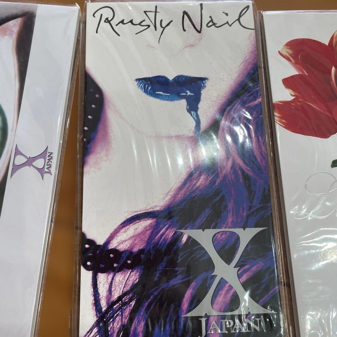 X JAPAN 8cmシングル CD 7枚セット 専用ポーチ付 — image 5