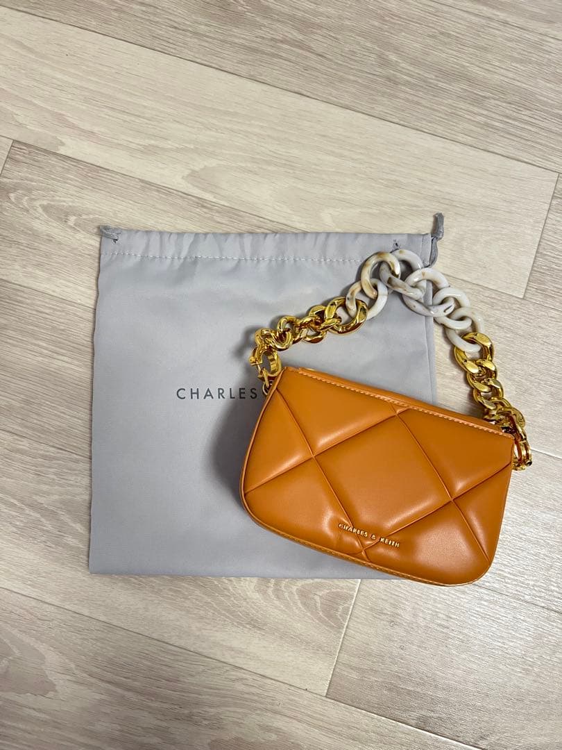 CHARLES & KEITH ハンドバッグ チェーンバッグ — image 4