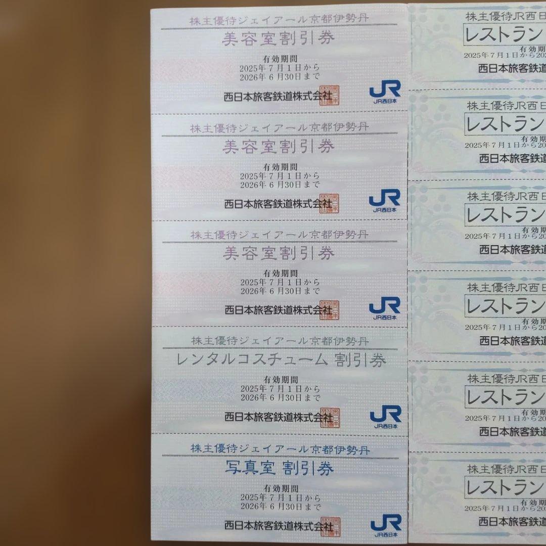 JR西日本 株主優待割引券セット — image 2