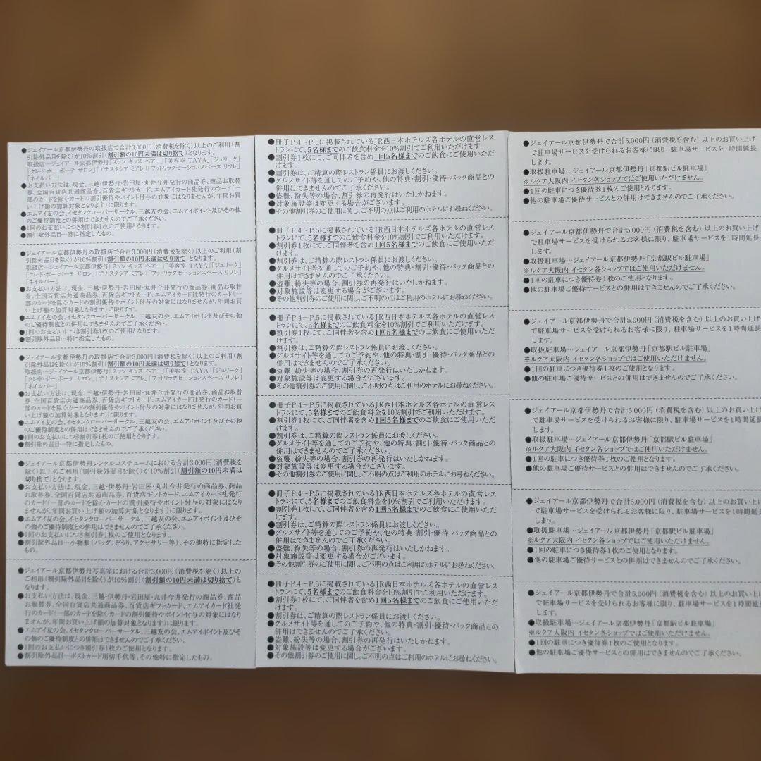 JR西日本 株主優待割引券セット — image 5