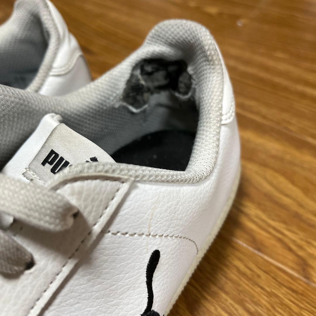 PUMA ホワイト スニーカー　27cm 白　white プーマ — image 3