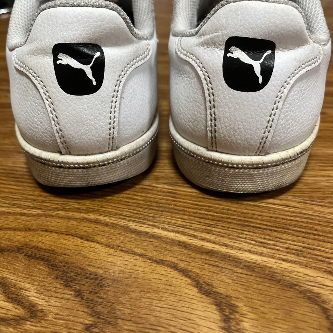 PUMA ホワイト スニーカー　27cm 白　white プーマ — image 5