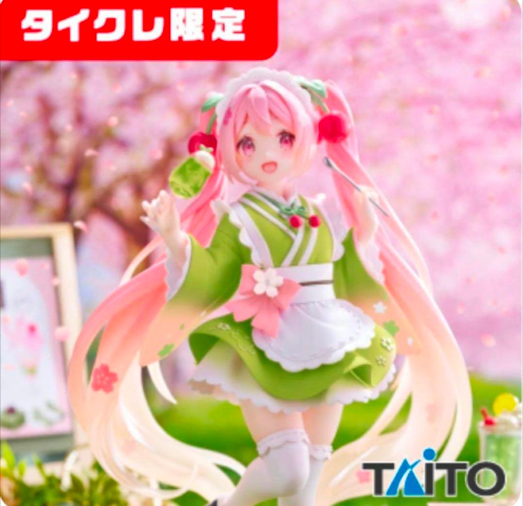 【未開封】 タイクレ限定 桜ミク Coreful 描き下ろし和風喫茶ver. — image 2