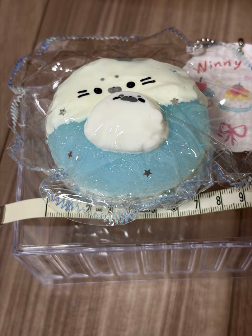 新作未使用！アザラシスクイーズマカロンキラキラ — image 5