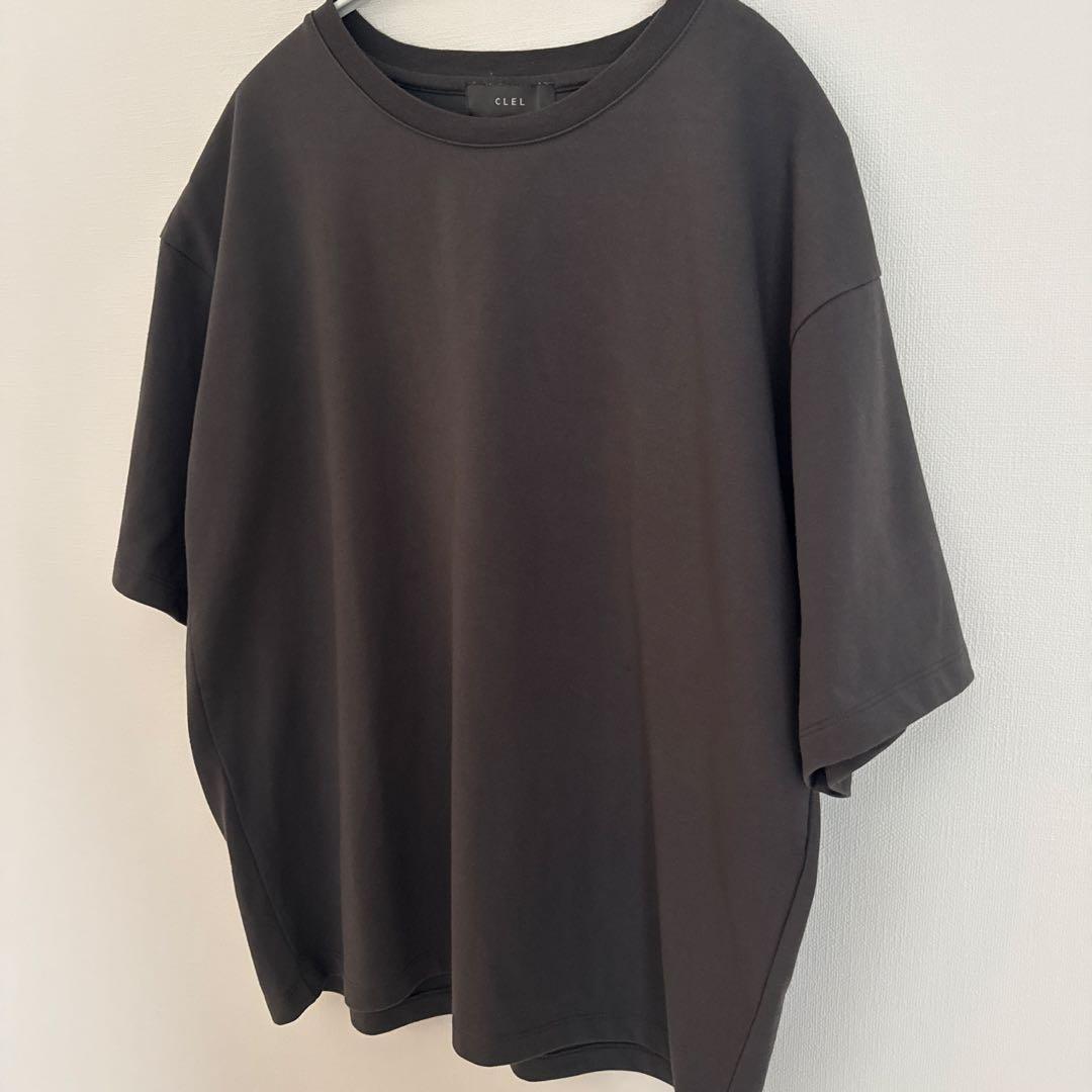 CLEL ファンクショナリーコットン ヘビーウエイト半袖Tシャツ チャーコールS — image 2