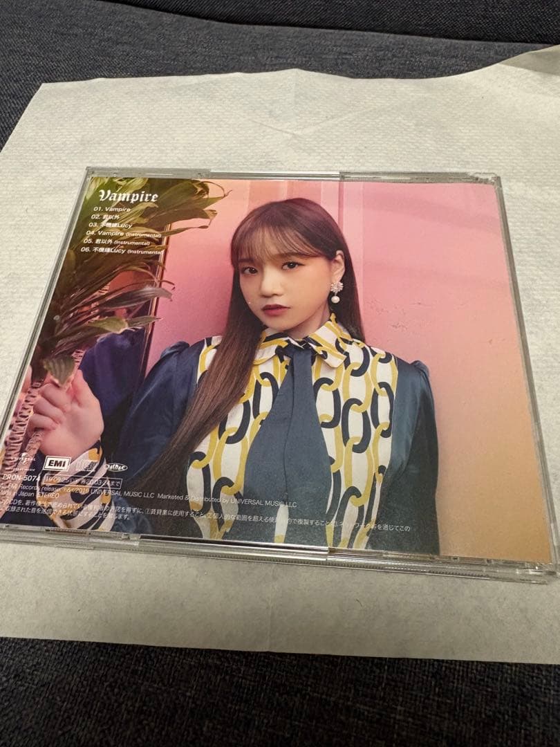 IZ*ONE チョユリ　直筆　サイン　CD fiesta — image 2