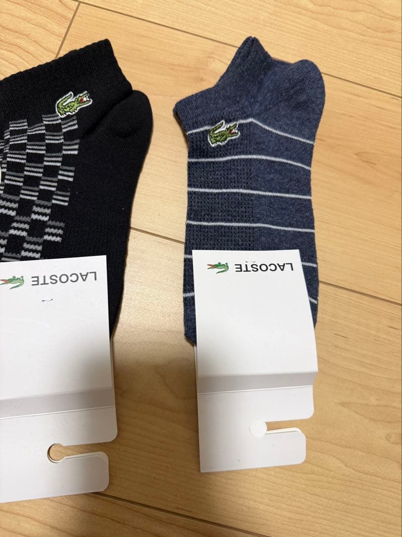 LACOSTE アンクルソックス 4足セット 22~24cm 特価品 — image 5
