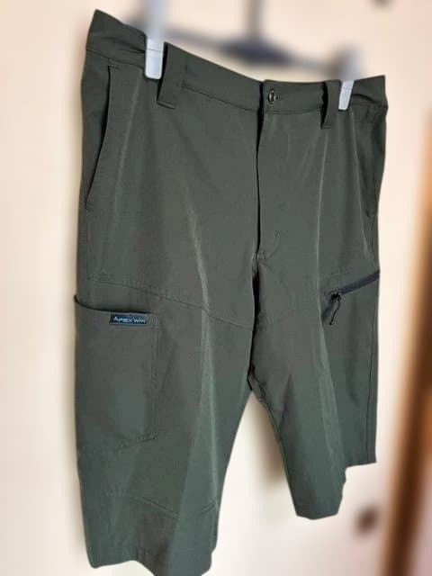 メンズ ショートパンツ ジッパーポケット付き　ストレッチ — image 3