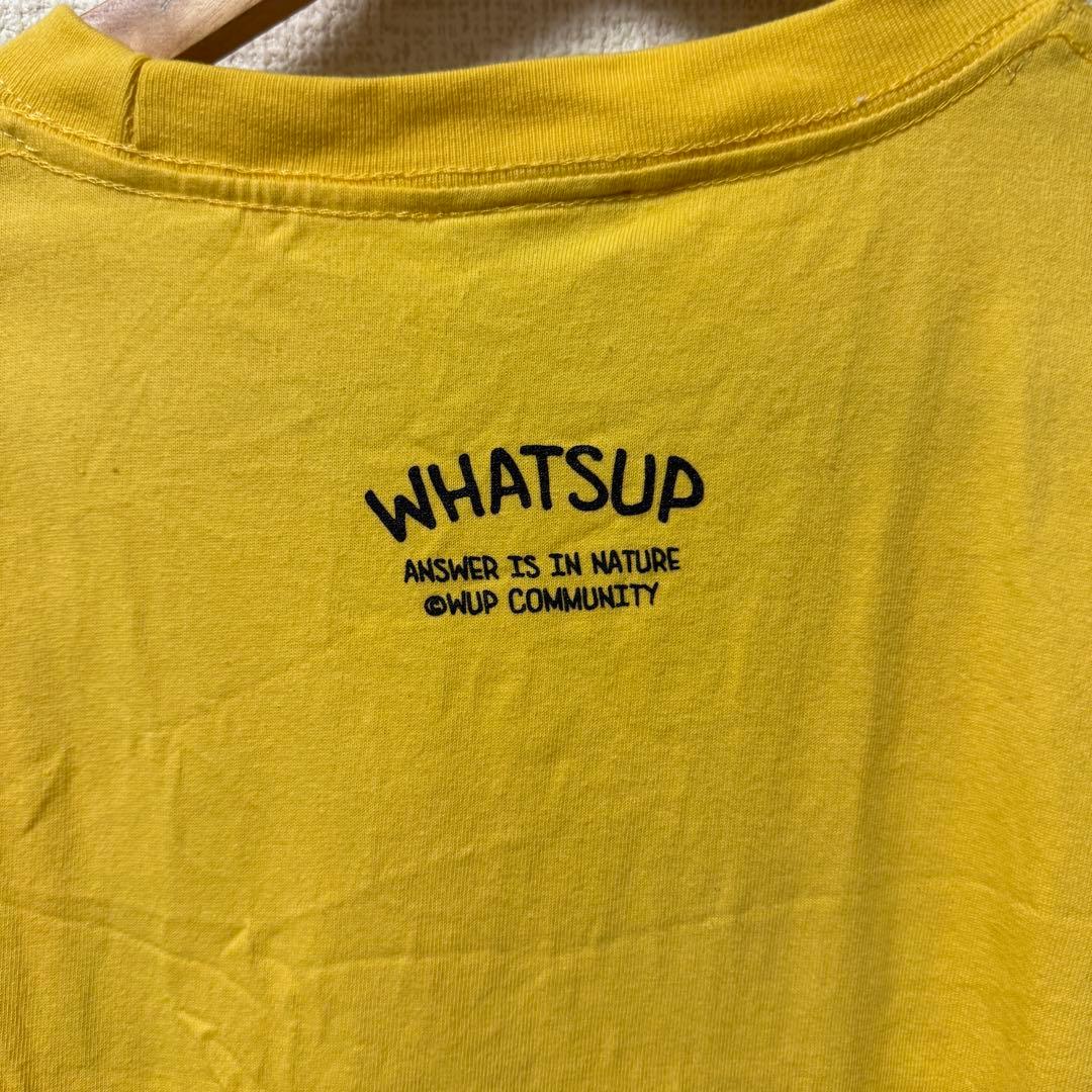 WHATSUP イエロー Tシャツ — image 4