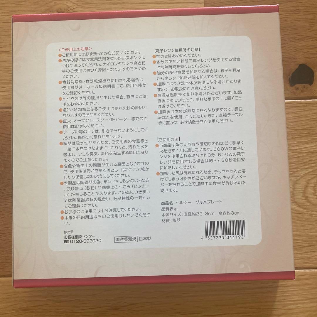 美濃焼 ヘルシーグルメプレート 皿 — image 2