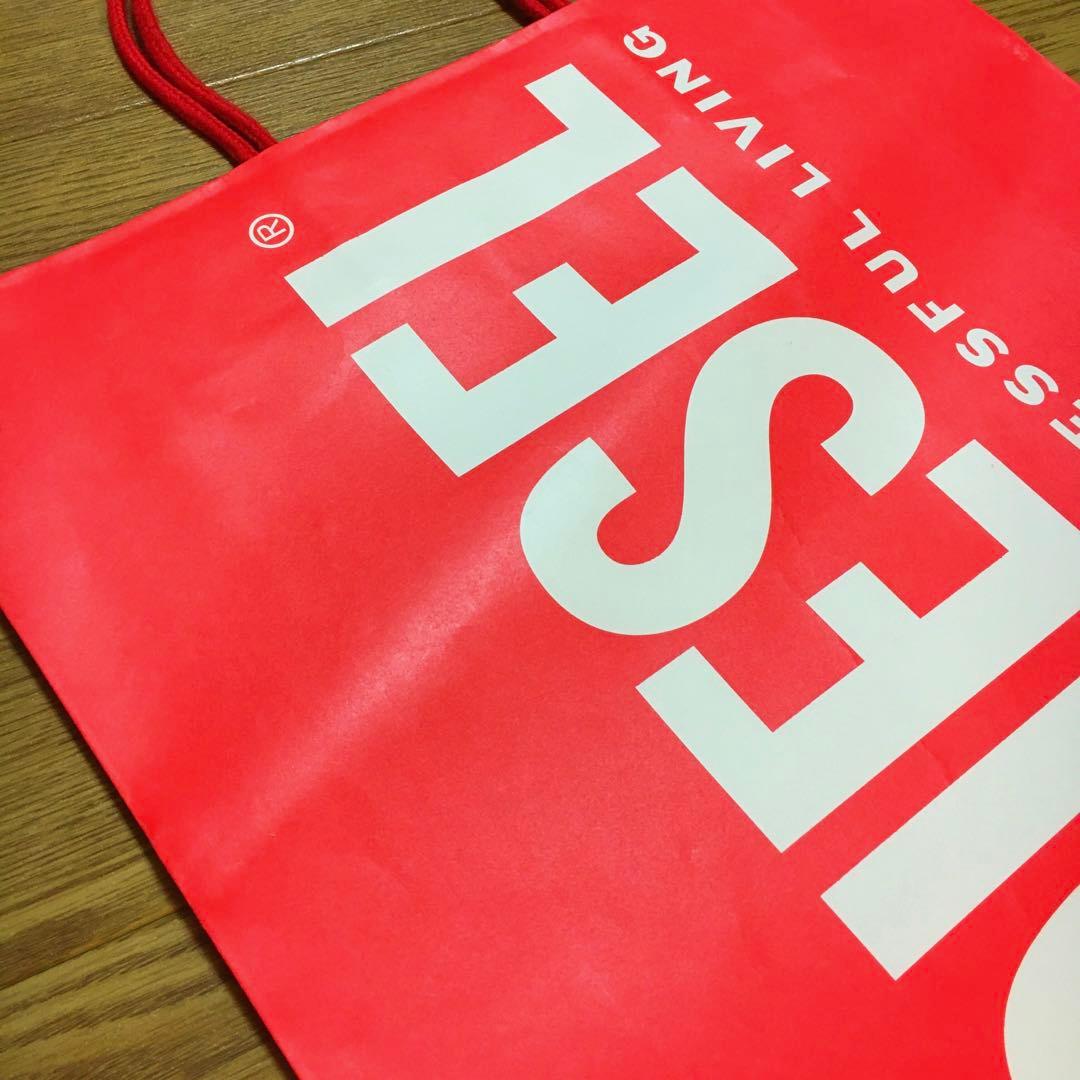 新品未使用 DIESEL ショッパー中小 2枚セット ディーゼル ショップ袋 — image 3