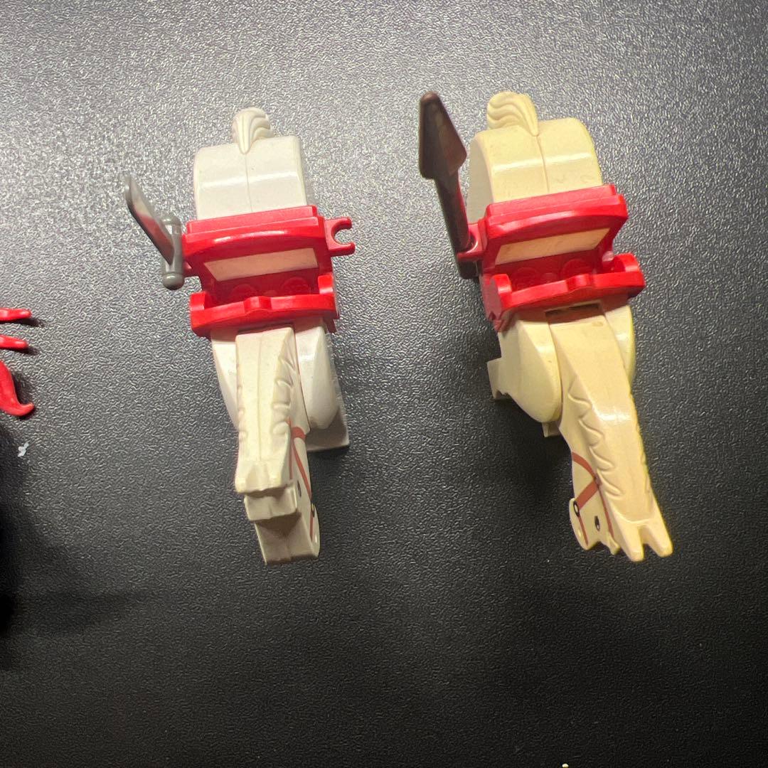 ※正規品　LEGO オールドレゴ ミニフィグ 海賊 騎士4体　馬2頭セット — image 4