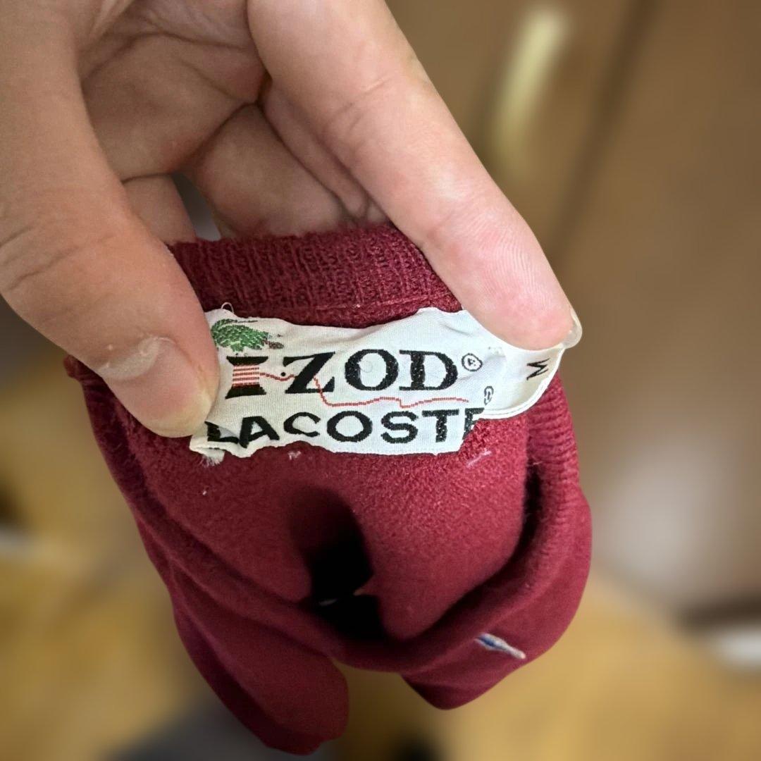 Lacoste セーター 赤 — image 4