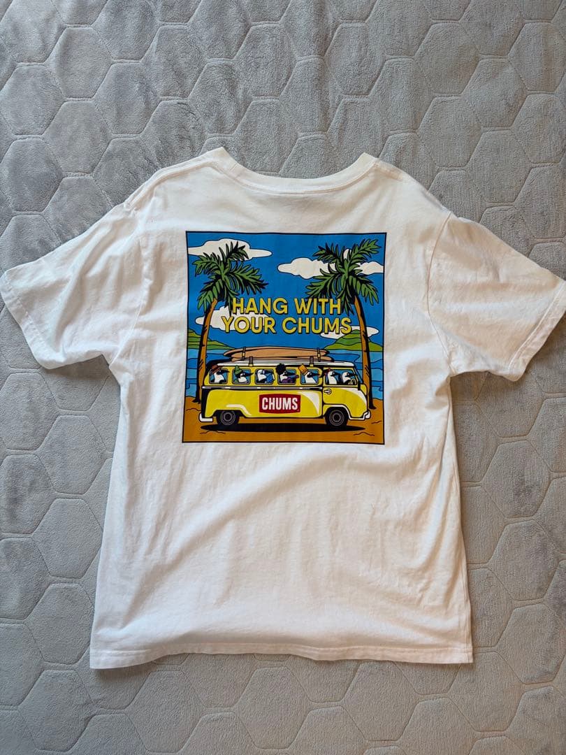 CHUMS チャムス Tシャツ ホワイト — image 2